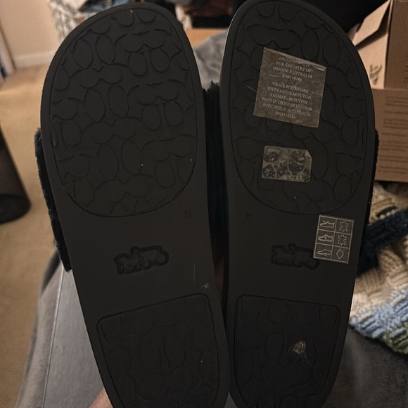 Coach Signature Pool Side Slides - Picture 5 of 5